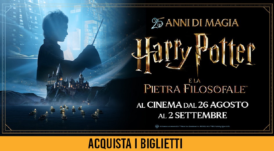 HARRY POTTER E LA PIETRA FILOSOFALE - 25 ANNIVERSARIO